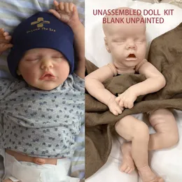 Куклы 17 дюймов двойной a/ b Reborn Baby Kits Жизненные виниловые силиконовые