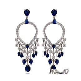Dangle Chandelier Luxury Earring for Women Quality Drop Delivery Jewelry DH9JX