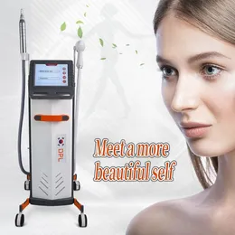 Salong Använd laser 2in1 PICO Plus Diode Picosecond Tattoo Removal Q Switched ND YAG LASER 755 808 1064NM Hårborttagning