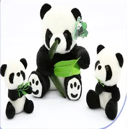 9 cm Simuleringsgigant Panda Plush Toy Small Pendant Children's Doll Stuffed Animals Movies TV Gifts2218