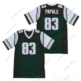 미국 대학 축구웨어 뜨거운 남자 영화 83 Vince Papale Invincible Football Jersey Sale 통기 가능한 순수면 스티치 녹색 팀 컬러 탁월한 품질