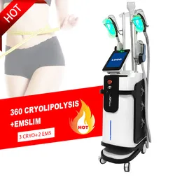 360 Cryo Cellulite Reduction Criolipolisis Machine/cryo Therapy Cool Machine With Cryo Handles For Body Slimming Beauty Items