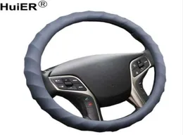 Huier Auto Car Steering Wheel Cover High Food Grade Silicone Antislip 3640CM142Quot157Quot Car StylingステアリングホイールCA8408114
