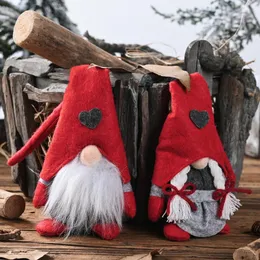 Decorazioni natalizie Decorazione Foresta Babbo Natale Bambola postura eretta Piccola decorazione senza voltoNatale