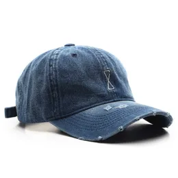 Ball Caps D T 2022 Nowa moda Rised Denim Master Mistrzyna Tajemnicza postać Regulowana retro Minimalistyczny styl podróżny Baseball Cap G230209