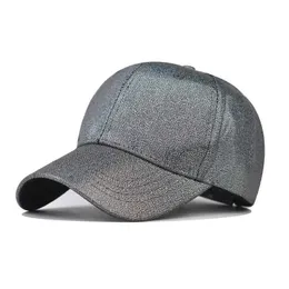 Top kapakları parıltılı beyzbol kapağı kadınlar snapback hip hop kapakları kadın payetler parıltılı pamuk şapkalar erkek açık şapka kemik g230209