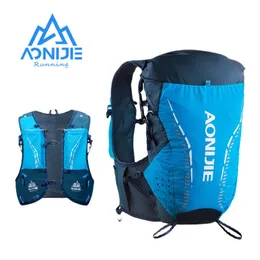 Utomhuspåsar SM ML L/XL AONIJIE C9104 18L Hydration Backpack Pack Bag Trail Running Marathon Rack Rucksack Single Bag 230209