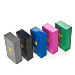 Nuova scatola di sigarette in plastica multicolore Auto-pop-up portatile con guscio rigido Protezione ambientale 20 dispositivi di tabacco all'ingrosso