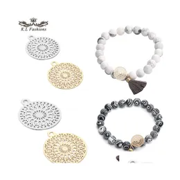 Charms ih￥lig ananas dreamcatcher charm f￶r armband halsband smycken sliver guld pl￤terad koppar diy g￶r 100 st mycket grossist d dhabp