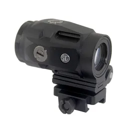 Juliet3 Tactical 3x Magnifier Scope 3x22mm Hunting Rifle Optics Push-button Mount with Spacers