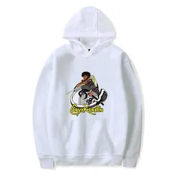 Hoodies masculinos Capuz do capuz Sorto de camisolas de departamento de capuz coryxkenshin assustador assustador domingo capuz unissex de manga longa de manga longa harajuku roupas c7xa