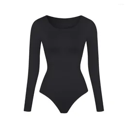 Womens Shapers Fajas Colombianas Long Sleeve Thong Bodysuit Waist Trainer  Body Shaper Women Flat Belly Slimming Shapewear Bodycon Jumpsuit From 11,96  €