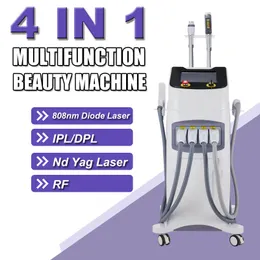 OPT IPL Laser Hair Removal Machine Nd Yag Laser Tattoo Pigment Removal RF Beauty Skin Lifting Rejuvenation Anti-wrinkle Equipment Salon Home Use