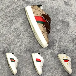 Low Cut Little Kids Sneakers Sıkıntılı Screener Mavi Turuncu Yeşil Kırmızı Couture koleksiyonu Beyaz Çok Renkli Çocuk Moda Ayakkabıları 26-35