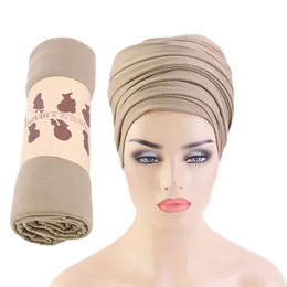 Elastyczne czapki/czapki czaszki koszulka turban głowa gabirowa głowa głowy