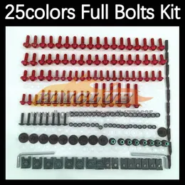 268PCS Complete MOTO Body Full Screws Kit For DUCATI 848 1098 1198 848S 1098S 1198S 2007 2008 2009 2010 2011 12 Motorcycle Fairing Bolts Windscreen Bolt Screw Nuts Nut