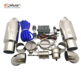 Eplus auto uitlaatpijpregelklep sets vacuümapparaat externe kit controller schakelaar Universal 51 63 76mm4672551