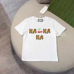 2023 Nuove magliette per bambini per ragazzi Stampare abiti da stampa estate top casual t-shirt al 100% cotone bambino abbigliamento per bambini adulti