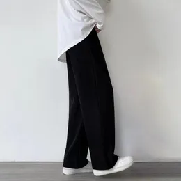 Męskie garnitury eleganckie letnie sprężyste spodnie streetwear proste oddychające kolorowe menu spodnie Dress-Up