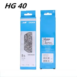 SHIMAN0 HG40 6/7/8 Correntes de velocidade para Shimano MTB Mountain Road Bike 11V Chain 116L Acessórios e peças de bicicleta 0210