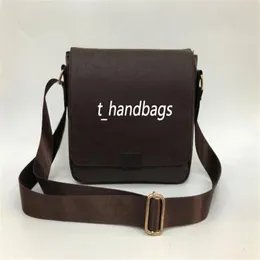 Klasyczne mody Mężczyźni Messenger Bags Cross Body School Bookbag Torka na ramię w torbie na ramię 41213 z koszem na śmieci247W