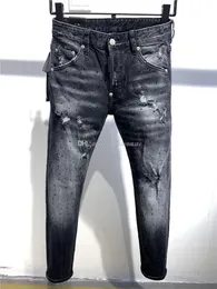 Dsquared Jeans D2 SS20 Neuankömmling Top Qualität Designer Herren Denim Cool Guy Jeans Stickerei Hosen Mode Löcher Hosen Italien Größe 4 SPY