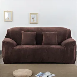 Pokrywa krzesełka zagęszcza pluszowa elastyczna sofa do salonu Universal All Inclusive Sextal Couch 1 2 3 4 SEART 230209