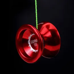 Yoyo Eboyu Magic Yoyo Red T5 Alloy Aluminium Professional Yo-Yo Yoyo Ball Gift Toy for Kids 230209