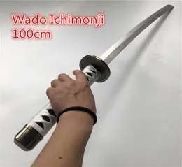 만화 피겨 애니메이션 코스프레 1 1 Wado Ichimonji Roronoa Zoro Sword 무기 무장 Katana Espada Wood Ninja Knake Samurai Sword Prop3022353