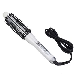 Hair Rollers Professional Electric Ceramic Curler Straightener Heat Comb Air Brush Curling Styling Tools 230209