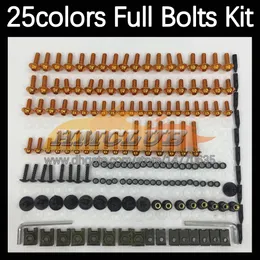 268 st Complete Moto Body Full Screws Kit för Aprilia RSV4 RSV1000 RSV 1000 R 2009 2010 2011 2012 2013 2014 2015 Motorcykelmässan