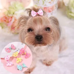 Dog Apparel Cat Beauty Supplies Puppy Pet Bow Hairpins Butterfly Bows Hair Clips Barrette