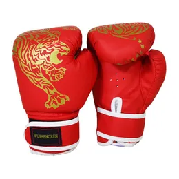 Rękawiczki sportowe Red Flame Hutu Boxing Rękawiczki dla dorosłych i dzieci rękawiczki Sanshou Sanshou do bokserskich rękawiczek i okładek pięści 230210