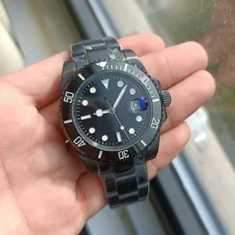 디자이너 남성 시계 블랙 세라믹 베젤 42mm 자동 손목 시계 움직임 기계식 남자 스테인리스 904L 스틸 시계 Montre de Luxe Watches Diver HJD