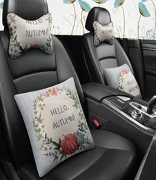 Cuscini di sedile Jinserta Car Neck HeadRest Pillow Wiron Welfar Support Cushion Supports Auto Supports Travel Custini8931899