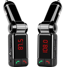 Transmissores FM Bluetooth para celular BC06 Kit para carro Transmissor FM Adaptador de rádio para carro Handfree