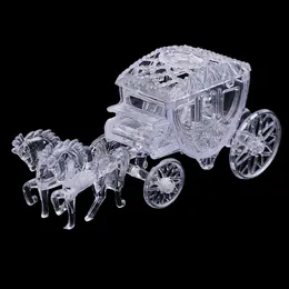 Gift Wrap 12 Pieces Crystal Horse Carriage Candy Boxes Party Favor Baby Shower with Favors Celebrations 230209