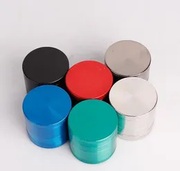 Miniature Zinc Alloy Plate 4 Layer Metal Grinder Manual 40mm Portable Broken Cigarette Lighter