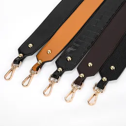 Bag Parts Accessories PU Leather Bag Strap Women Handbag Belt Shoulder Messenger Crossbody Bag Wide Strap Replacement Strap Bag Adjustable Belt Bag 230210