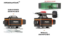 16 12 linjer 4D 3D -lasernivåer Selfveling 360 Horisontella och vertikala super kraftfulla lasrar Level Orange Green Beam Laser Leveli2717915