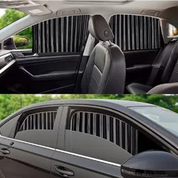 4PCS Vorhänge Magnetische Installation Auto Windschutzscheibe Sonnenschutz Vorhang Seite Fenster UV Schutz2896