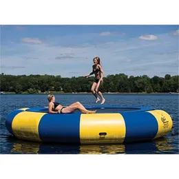 Otros art￭culos deportivos Parque acu￡tico infantil Trampol￭n inflable PVC PVC Splash Bouncer Bouncing Bed Summer Toy para juego de piscina