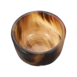 Ciotole tazze di corna tazza di tazza da tè latte bevute tazza whisky bicchiere di calice a mano vichinga tè d'acqua cinese vintage vintage