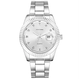 Presente de natal de alta qualidade mostrador prateado 36mm datejust 2813 ss relógios de movimento mecânico automático masculino aço inoxidável masculino wris255u