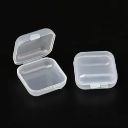 Caixa de recipientes de armazenamento de pl￡stico transparente de pl￡stico claro de pl￡stico