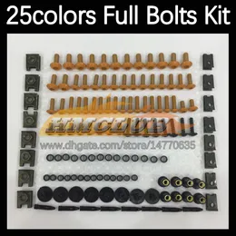 268PCS Complete MOTO Body Full Screws Kit For KAWASAKI NINJA ZX7R ZX 7R ZX-7R 1996 1997 1998 1999 2001 2002 2003 Motorcycle Fairing Bolts Windscreen Bolt Screw Nuts Nut