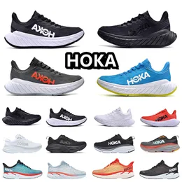Hoka Shoes one bondi 8 Спортивные кроссовки для бега Hokas shadow тройной черный белый гавань лунный рок женские мужские кроссовки Легкий шок 1th.