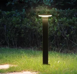 LED LED Post Light Lawn Lamps Lamps مصباح مقاوم للماء في الهواء الطلق على الطراز الحديث طريق الطريق أضواء الحديقة حديقة الحديقة