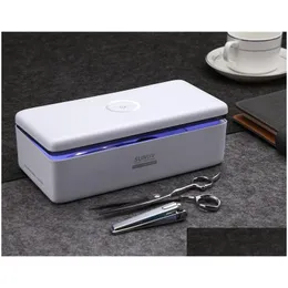 Andra h￤lsov￥rdsartiklar UV Sterilizer Box Beauty Tools Storage S1 S2 Portable Desinfektion f￶r Salon Nail Art Drop Delivery DHE7U