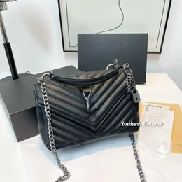 High Beauty Bag Damen Vielseitige Tiktok Net Rot Gleiche Reine Farbe Einfache One Shoulder Oblique Straddle Chain Bag Bs0057